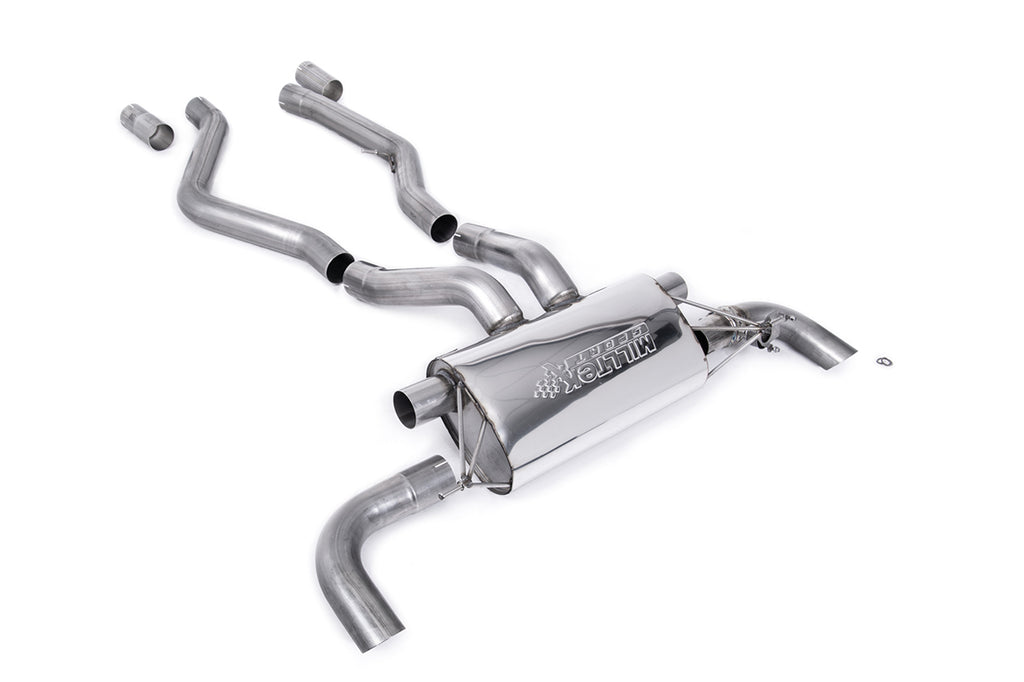 Milltek OPF Back Exhaust for BMW G20/21 M340i & G22 M440i, OE Tips