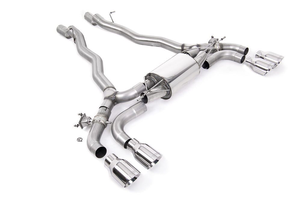 Milltek 80mm OPF/GPF Back System for BMW M5 F90, Polished Tips