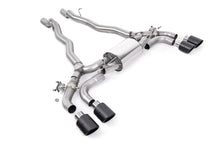 Load image into Gallery viewer, Milltek 80mm OPF/GPF Back System for BMW M5 F90, Carbon Tips