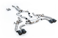 Load image into Gallery viewer, Milltek 80mm OPF/GPF Back System for BMW X3 G01 X4 G02, Carbon Fibre Tips