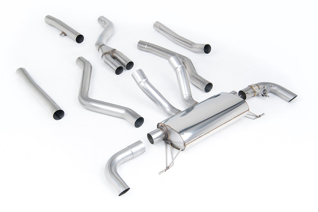 Milltek Cat-Back Exhaust for BMW G20 M340i G22 M440i, OE Tips