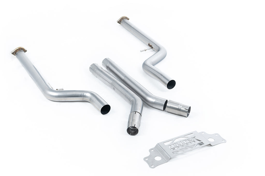 Milltek Non-Resonated Secondary Catalyst Bypass Mid-Pipe for BMW G87 M2