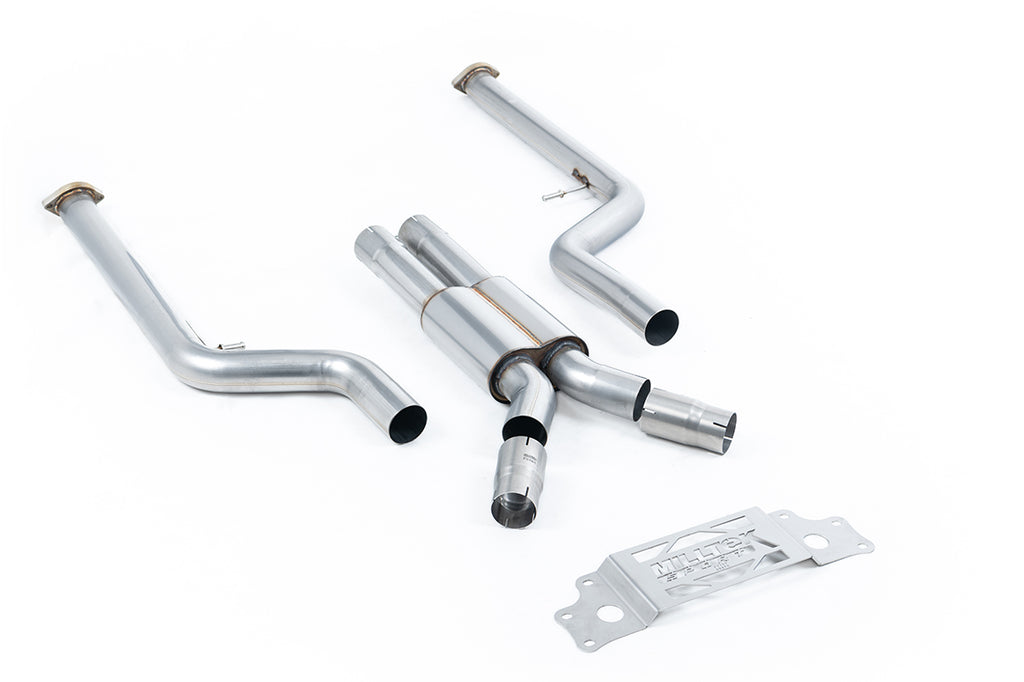 Milltek Resonated Secondary Catalyst Bypass Mid-Pipe for BMW G87 M2