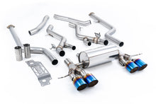 Load image into Gallery viewer, Milltek Non-Resonated Cat-Back Exhaust for BMW G87 M2, Burnt Titanium Tips