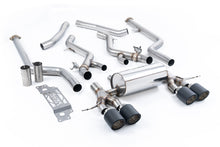 Load image into Gallery viewer, Milltek Non-Resonated Cat-Back Exhaust for BMW G87 M2, Carbon Fibre Tips