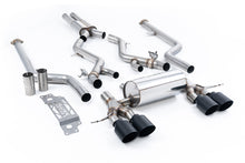 Load image into Gallery viewer, Milltek Resonated Cat-Back Exhaust for BMW G87 M2, Cerakote Black Tips