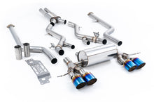 Load image into Gallery viewer, Milltek Resonated Cat-Back Exhaust for BMW G87 M2, Burnt Titanium Tips