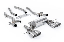 Load image into Gallery viewer, Milltek 80mm OPF/GPF Back Exhaust for BMW G8X M3 M4, Brushed Titanium Tips