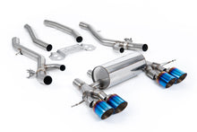 Load image into Gallery viewer, Milltek 80mm OPF/GPF-Back Exhaust for BMW G8X M3 M4, Burnt Titanium Tips