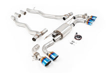 Load image into Gallery viewer, Milltek 80mm Axle-Back Exhaust for BMW G90 M5, Burnt/Blue Titanium Tips