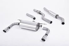 Load image into Gallery viewer, Milltek Resonated Cat-Back Exhaust for BMW F30 328i M Sport, Twin Polished Tips
