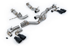 Load image into Gallery viewer, Milltek Cat-Back Exhaust for Chevrolet Corvette C8, Cerakote Black Tips