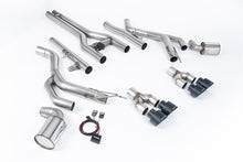 Load image into Gallery viewer, Milltek Front Pipe-Back Exhaust for Dodge Challenger SRT Hellcat, Cerakote Black Tips
