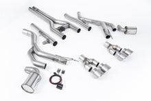 Load image into Gallery viewer, Milltek Front Pipe-Back for Dodge Challenger SRT Hellcat, Brushed Titanium Tips