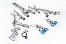 Load image into Gallery viewer, Milltek Front Pipe-Back for Dodge Challenger SRT Hellcat, Burnt/Blue Titanium Tips