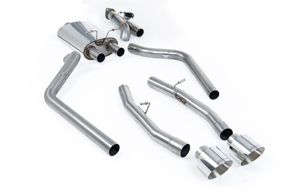 Milltek Valved Cat-Back Exhaust for Dodge Ram 1500 5th Gen, Polished Tips