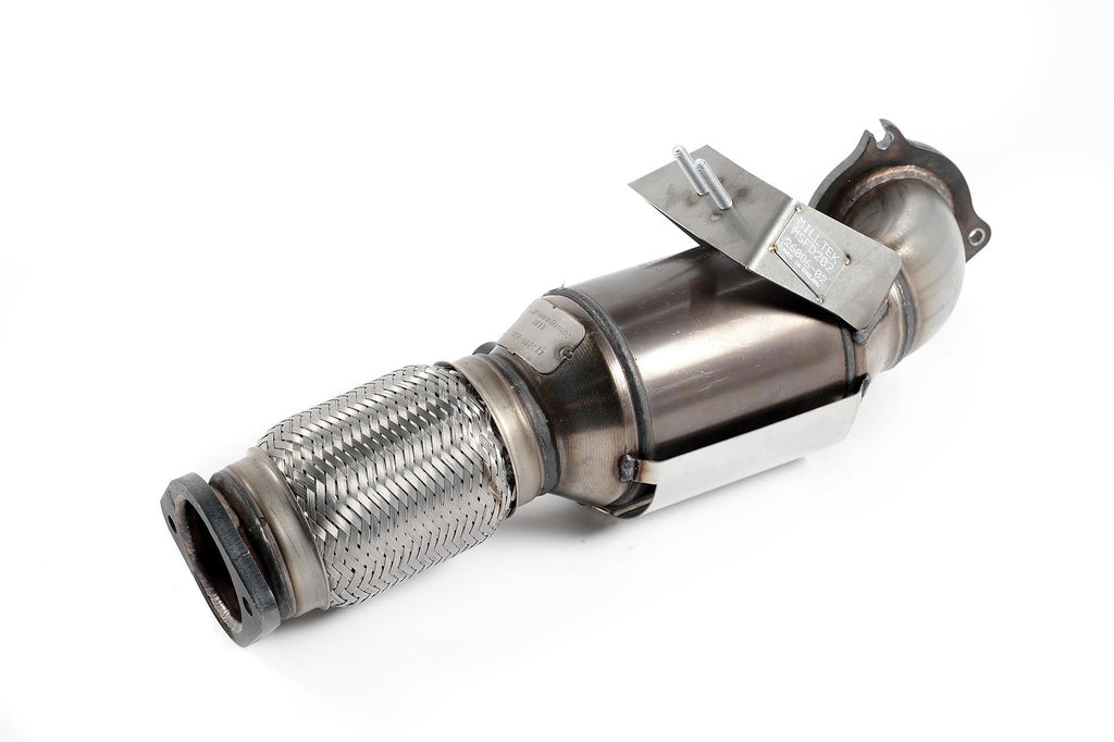 Milltek Large Bore Downpipe Hi-Flow Sports Cat for Ford Fiesta Mk7.5 ST 1.6T EcoBoost