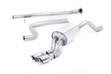 Load image into Gallery viewer, Milltek Non-Resonated Cat-Back Exhaust for Ford Fiesta MK7 Ecoboost, Polished Tips