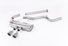 Load image into Gallery viewer, Milltek Non-Resonated Cat-Back Exhaust for Ford Focus MK3 ST, Brushed Titanium Tips
