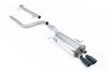 Load image into Gallery viewer, Milltek Non-Resonated Cat-Back Exhaust for Ford Fiesta MK7 ST, Cerakote Black Tips