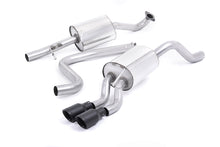 Load image into Gallery viewer, Milltek Resonated Cat-Back Exhaust for Ford Fiesta MK7 1.0T, Cerakote Black Tips