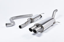 Load image into Gallery viewer, Milltek Non-Resonated Race Cat-Back Exhaust for Ford Fiesta MK7 ST, Brushed Titanium Tips
