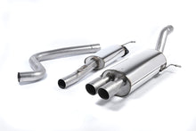 Load image into Gallery viewer, Milltek Resonated Race Cat-Back Exhaust for Ford Fiesta MK7 ST, Brushed Titanium Tips