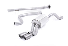 Load image into Gallery viewer, Milltek Non-Resonated Cat-Back Exhaust for Ford Fiesta MK7 Ecoboost, Brushed Titanium Tips