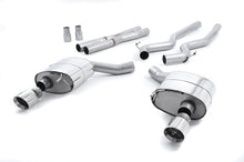 Load image into Gallery viewer, Milltek Non-Resonated Dual-Outlet Cat-Back Exhaust for Ford Mustang 5.0 GT, Polished Tips