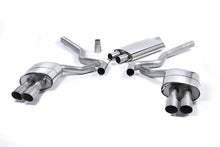 Load image into Gallery viewer, Milltek Resonated Cat-Back Exhaust for Ford Mustang S550 2.3L, Brushed Titanium Tips