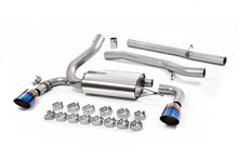 Load image into Gallery viewer, Milltek Non-Resonated Cat-Back Exhaust for Ford Focus RS MK3, Burnt Titanium Tips