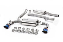 Load image into Gallery viewer, Milltek Resonated Cat-Back Exhaust for Ford Focus MK3 RS, Burnt Titanium Tips