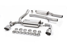 Load image into Gallery viewer, Milltek Resonated Cat-Back Exhaust for Ford Focus MK3 RS, Brushed Titanium Tips