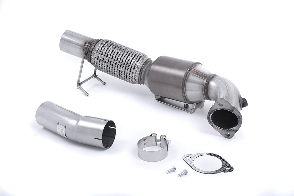 Milltek Large Bore Downpipe for Ford Focus Mk3 RS 2.3T EcoBoost 4wd