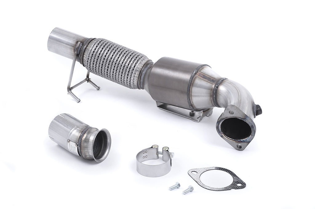 Milltek Large Bore Downpipe for Ford Focus Mk3 RS 2.3T EcoBoost 4wd (SSXFD193)
