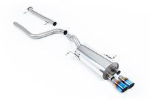 Load image into Gallery viewer, Milltek Non-Resonated Cat-Back Exhaust for Ford Fiesta MK7 ST, Burnt Titanium Tips