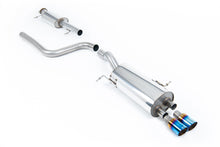 Load image into Gallery viewer, Milltek Resonated Cat-Back Exhaust for Ford Fiesta MK7 ST, Burnt Titanium Tips