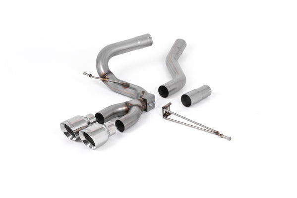 Milltek Cat-Back Exhaust for Ford Focus MK3 ST Diesel, Polished Tips