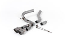 Load image into Gallery viewer, Milltek Cat-Back Exhaust for Ford Focus MK3 ST Diesel, Brushed Titanium Tips