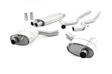 Load image into Gallery viewer, Milltek Resonated Cat-Back Exhaust for Ford Mustang GT 5.0, Brushed Titanium Tips