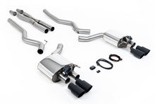 Load image into Gallery viewer, Milltek Valved Cat-Back Exhaust for Ford Mustang 5.0 GT, Cerakote Black Tips