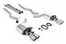 Load image into Gallery viewer, Milltek Valved Cat-Back Exhaust for Ford Mustang 5.0 GT, Brushed Titanium Tips