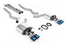 Load image into Gallery viewer, Milltek Valved Cat-Back Exhaust for Ford Mustang 5.0 GT, Burnt Titanium Tips