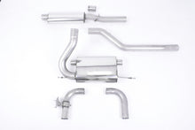 Load image into Gallery viewer, Milltek Resonated Cat-Back Exhaust for Ford Focus MK3 RS, Carbon Fibre Tips