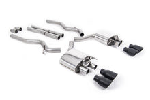 Load image into Gallery viewer, Milltek Cat-Back Exhaust for Ford Mustang 5.0 GT Fastback, Cerakote Black Tips