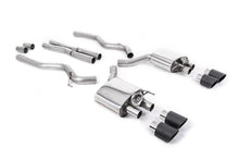 Load image into Gallery viewer, Milltek Cat-Back Exhaust for Ford Mustang 5.0 GT Fastback, Carbon Fibre Tips
