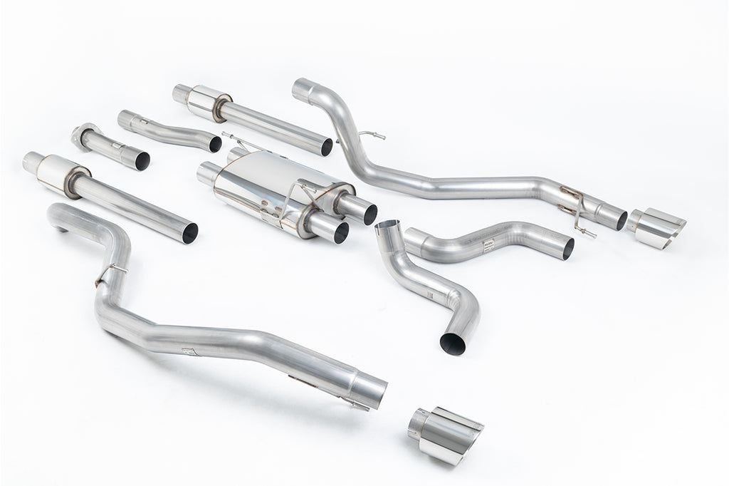 Milltek Cat-Back Exhaust for Ford F150 Raptor V6 Supercab Gen 2, Polished Tips
