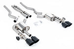 Load image into Gallery viewer, Milltek Active Valved Cat-Back Exhaust for Ford Mustang 5.0 Dark Horse, Cerakote Black Tips
