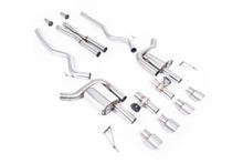 Load image into Gallery viewer, Milltek Valved X-Pipe Cat-Back Exhaust for Ford Mustang S650 GT, Brushed Titanium Tips