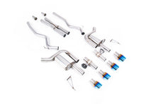 Load image into Gallery viewer, Milltek Valved X-Pipe Cat-Back Exhaust for Ford Mustang S650 GT, Burnt Titanium Tips